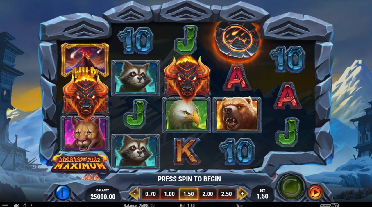 Beasts Of Fire Maximum (Play’n GO) Image 2